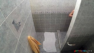 Two Raunchy Girls Finger Each Other In The Shower 1 - Girlfriends