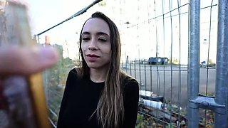 GERMAN SCOUT - Latina Teen Priscila Belini with perfect Tits
