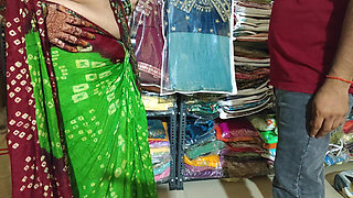 Bhabhi ko new saree ke badle mai choda