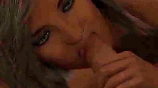 Tacos: Hot Wife Express Her Faithfulness Towards Her Husband While Sucking His Friend's Cock and Lets Him Bust Nut in Her Mouth