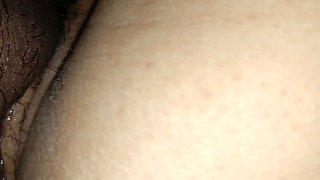 POV close up to making love