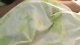 Julia in Amazing Amateur Footjob POV