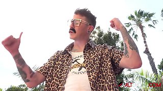 Curvy brown-haired is anxious for a tough man rod