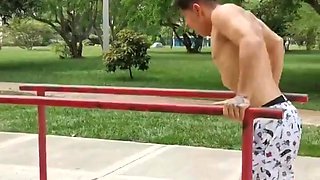 Colombian Cockslut Gets Help After Accident