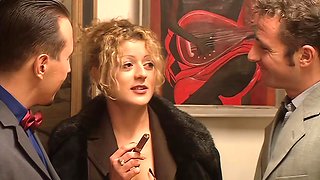 Sensual sandra romain enjoys passionate sex portrait with orgy