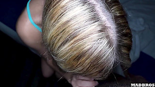 Innocent French Blonde Asks to Get Fucked During the Night!!!