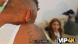 Vip4k. the exercise didn't go as planned after she saw that giant penis