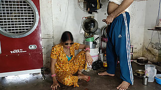 Hot sexy stepsister's fun sex from stepbrother's land when stepsister was alone at home Hindi audio