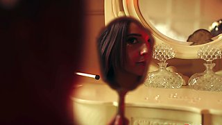 Gorgeous lesbians breathtaking xxx video