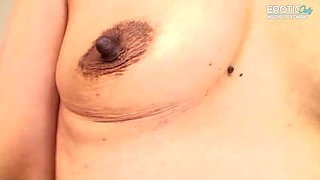 Kiyoe Majima Gets Rough Creampie in Her Hairy Asian Pussy