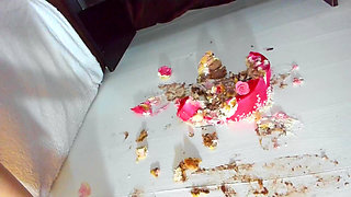 Cake Crush Progression Heels at Stockings at Barefoot Foot Licking