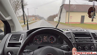 Streetfuck Czech Beauty Pay with Her Pussy