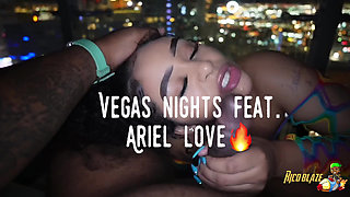 Big Booty Ariel Love Gets Pounded on Vegas Balcony