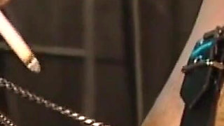 Humiliating penis bondage