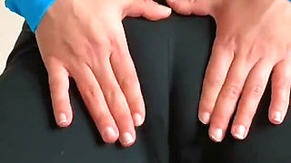 I Play with My Thong and My Cameltoe After the Gym