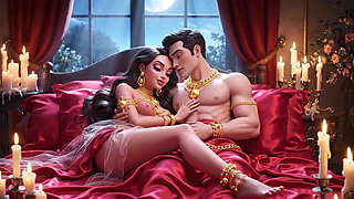 Moonlight Mein Desi Girl Ki Passionate Chudai - Heavy Jewellery Wali Randi