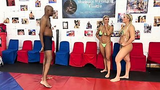 Denise Anders Femdom Fantasy - Strong Girls Lift Carry Man