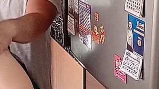 Fucking in the Kitchen with My Girlfriend's Slutty Stepmother