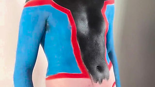 Cosplay Marvel's Wiccan Fucks Hung Artist