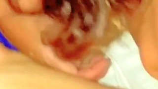 Cheating Wife Home From Party Husband Finds Creampie in Her Pussy