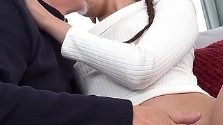 Oh My God I Am Cumming! Skinny Asian Student Got an Oral Lesson From Her Professor - Real Female Orgasm - Experience Matters!!