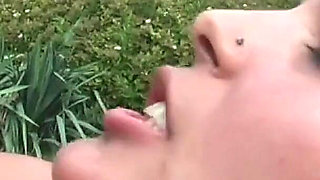 Two Buddies Share One Hot Fuck - Horny German Babe Gets Double-teamed by Best Friends
