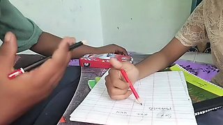 Bangladeshi Aunty Fucks Student in Wild Foursome