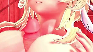 Genshin Impact - Lumine Outdoor Beach Sex - 3D Hentai Animations