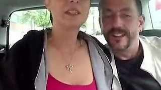 Bonny devil enjoys sucking and fucking huge cock in the car