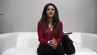 Dazzling Brunette Daniela: A Casting Couch Czechnism