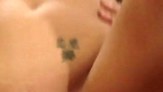 Booty Obsession Scene 4 - Sexy MILF Brunette in Bikini Enjoys Cumshot on Her Big Ass