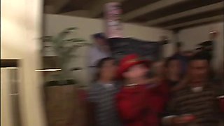 College Coeds Unleash Wild Public Passion at Invasion Party