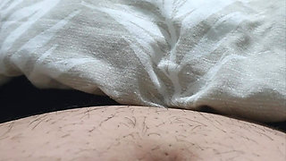 Step mom without shame pulled out step son dick in erection for a handjob