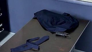 Caught Shoplifting Again! Freya Von Doom Faces the Perv Officer's Punishment