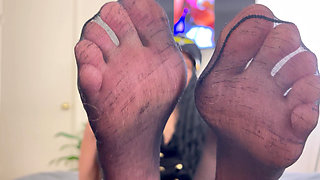 Stewardess Foot JOI Adventure