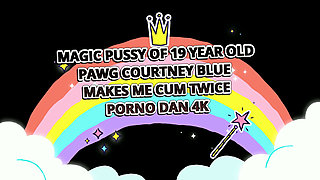 Older Guy Drilled the Bald Pussy of Teen PAWG Courtney Blue