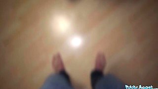 Stunner Belle's college babe scene