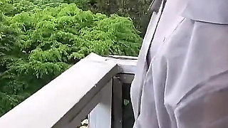 Stream Journey as a Slender Beauty Masters the Thrill of Standing Release Outdoors Part 3