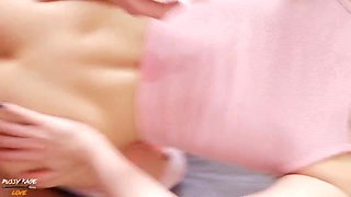 Booty in oil begs copulate in tight slit passionate heat