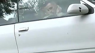 Big titted mature gangbanged and jizzed outdoor