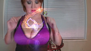 Masturbating Step-mom Gives Step-son Handjob