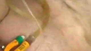 Chaining dominating small penis humiliating