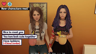 Elmwood University 2: Flexible Cheerleader Shows Me Her Moves and Kisses Me Passionately