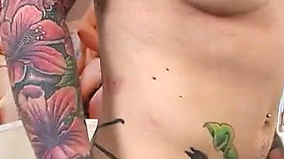 Tattooed milf Hayden fucked hard by tinder date for a long time