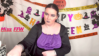 Halloween Witch Q-tip Nose Tickle Multiple Sneezes & Chin-dripping Snot