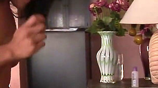 Flexible Asian Slut Gets Pounded by An Older Guy on The Sofa