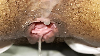 Pink Foxx Dripping Anal Creampie