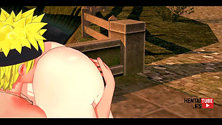Naruto Hentai - Sakura and Naruto Do a 69 and Then Fuck - Asian Japanese Manga Anime Hentai 3D Porn