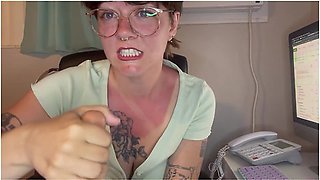 Secretary Gets Mouthful Of Cock From Boss (pov Blowjob With Cornball Dirty Talk)