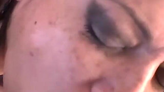Vintage Hairy Girl Maid Cleans Cock Takes Mess Lani